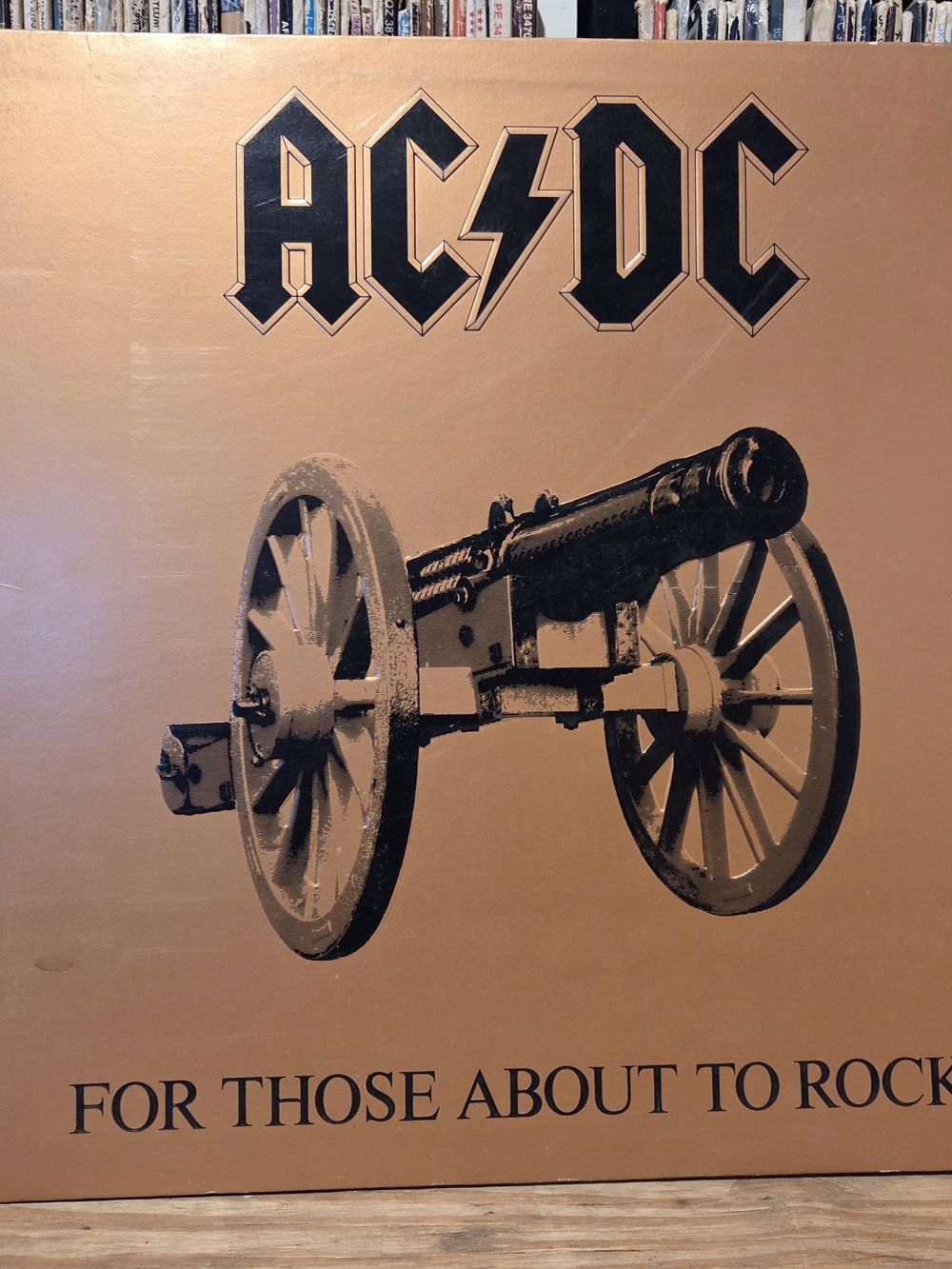 AC/DC "For Those About to Rock" Vinyl Vintage 82
